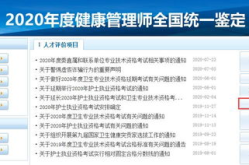 中国卫生人才网入口健康管理师,健康管理师证书查询与报考一站式服务平台